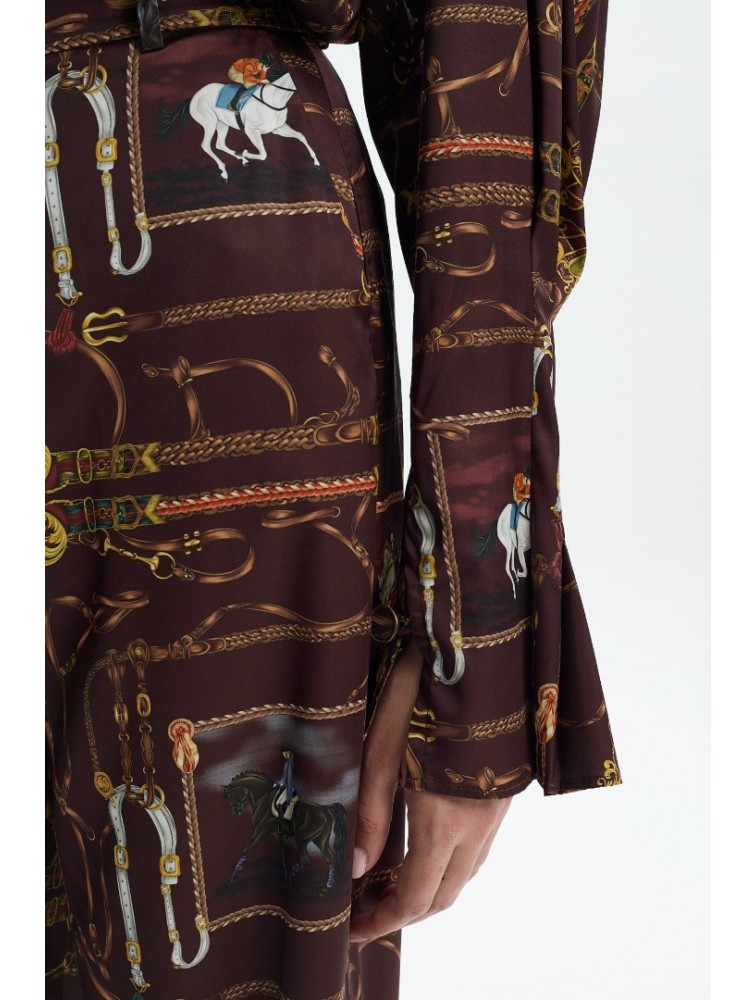 LA CHAINE Harmony Shirt Brown