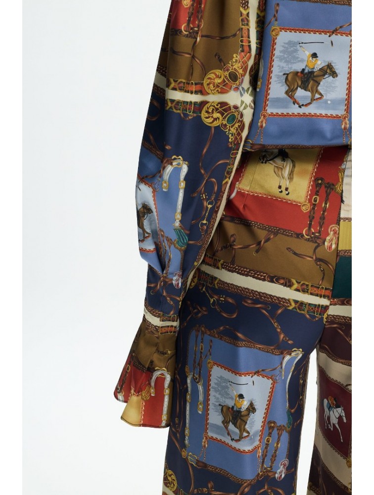 LA CHAINE Harmony Shirt Colorful Πολύχρωμο Πουκάμισο