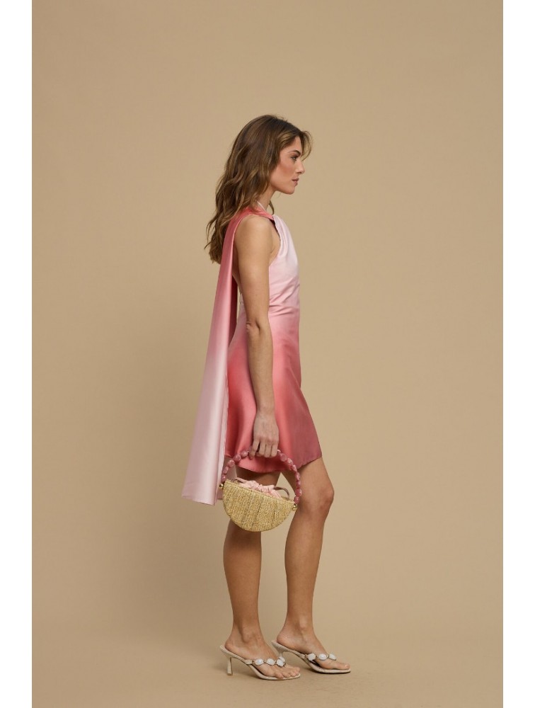 LA CHAINE Helia Dress Oasis Μίνι Ροζ Φόρεμα