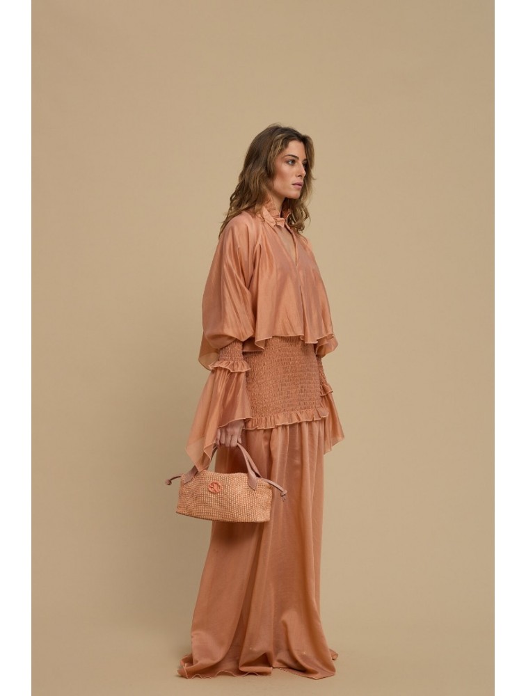 LA CHAINE Iris Dress Dusty Pink Ροζ Φόρεμα