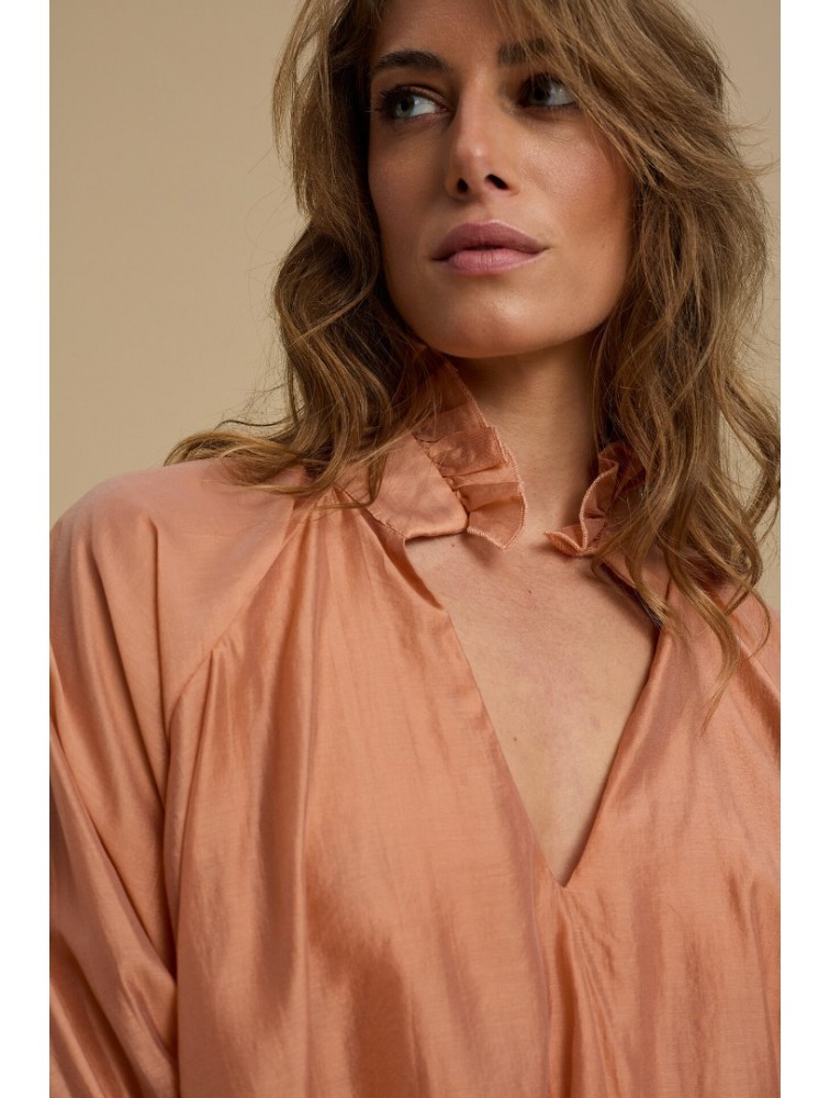 LA CHAINE Iris Dress Dusty Pink Ροζ Φόρεμα
