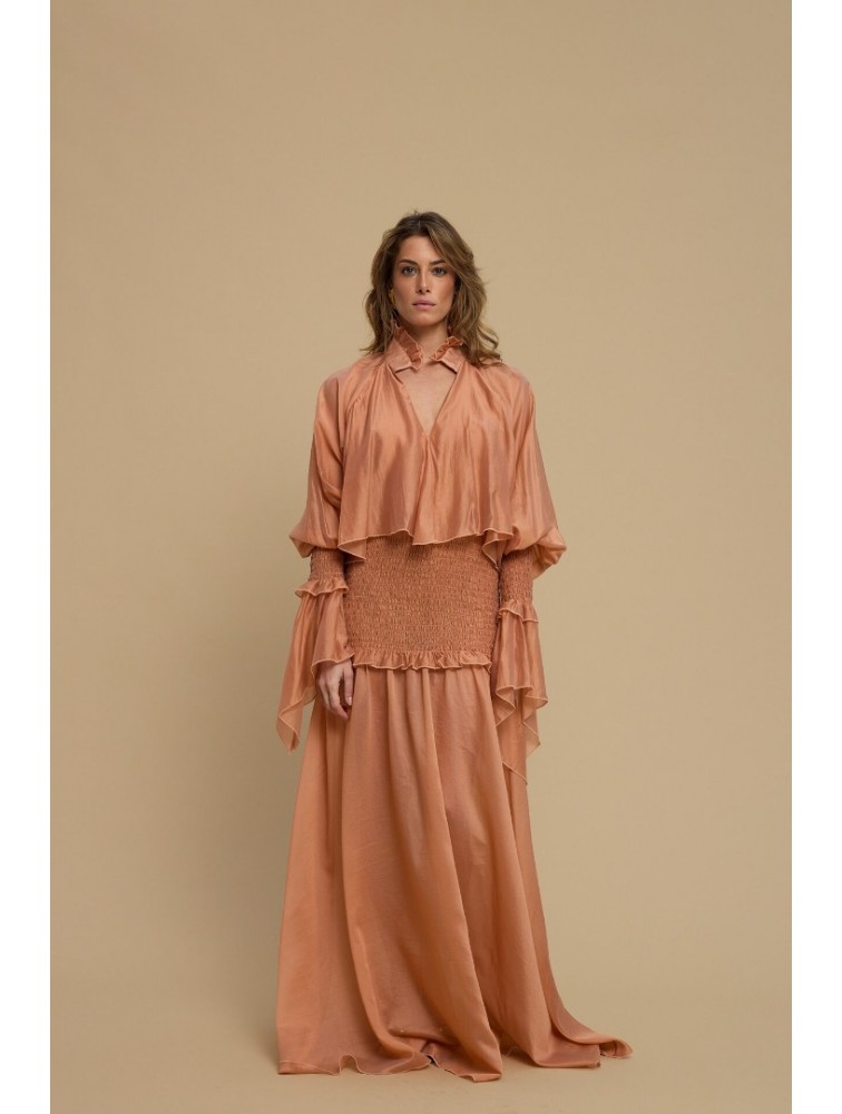LA CHAINE Iris Dress Dusty Pink Ροζ Φόρεμα