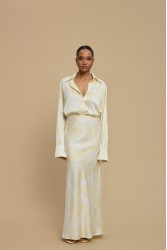 LA CHAINE Rose Skirt Epoxi Yellow