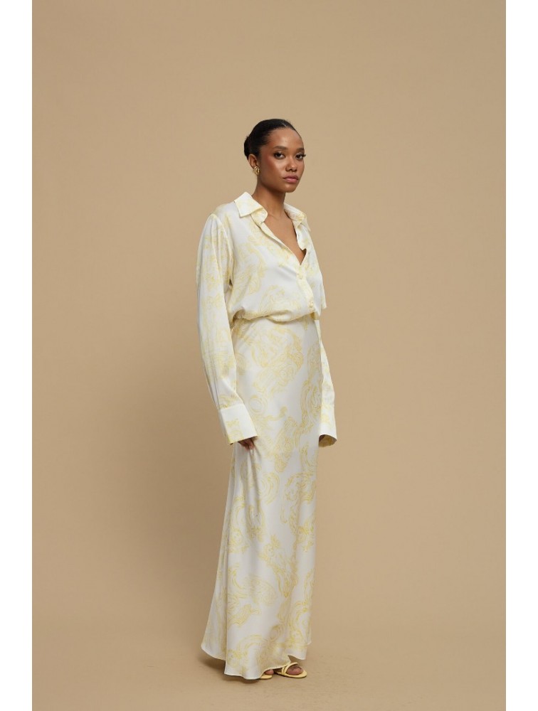 LA CHAINE Rose Skirt Epoxi Yellow