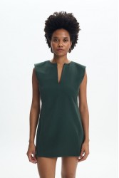 LA CHAINE Sesilia Mini Dress Green Μίνι Πράσινο Φόρεμα