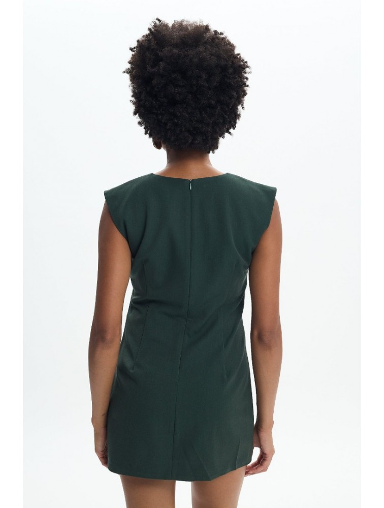 LA CHAINE Sesilia Mini Dress Green Μίνι Πράσινο Φόρεμα