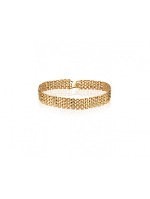 MÉRBABE Andre' Mesh Choker Necklace 24K Gold Plated Steel Κολιέ από 24K Επιχρυσωμένο Ατσάλι
