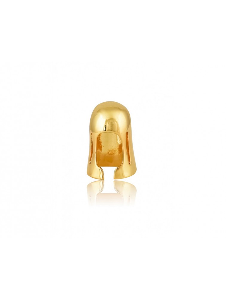 MÉRBABE Anke Finger Nail Ring 24K Premium Gold Plated Stainless Steel 24K Δαχτυλίδι Δαχτυλήθρα από Επιχρυσωμένο Ατσάλι