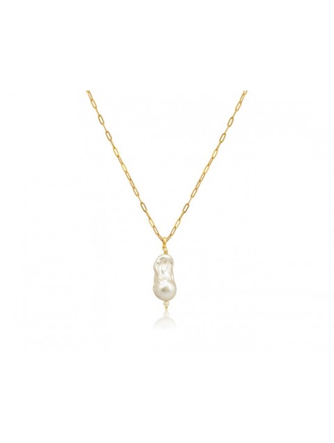 MÉRBABE Aura Necklace 24K Gold Plated Stainless Steel 24K Επίχρυσωμένο Ατσάλινο Κολιέ