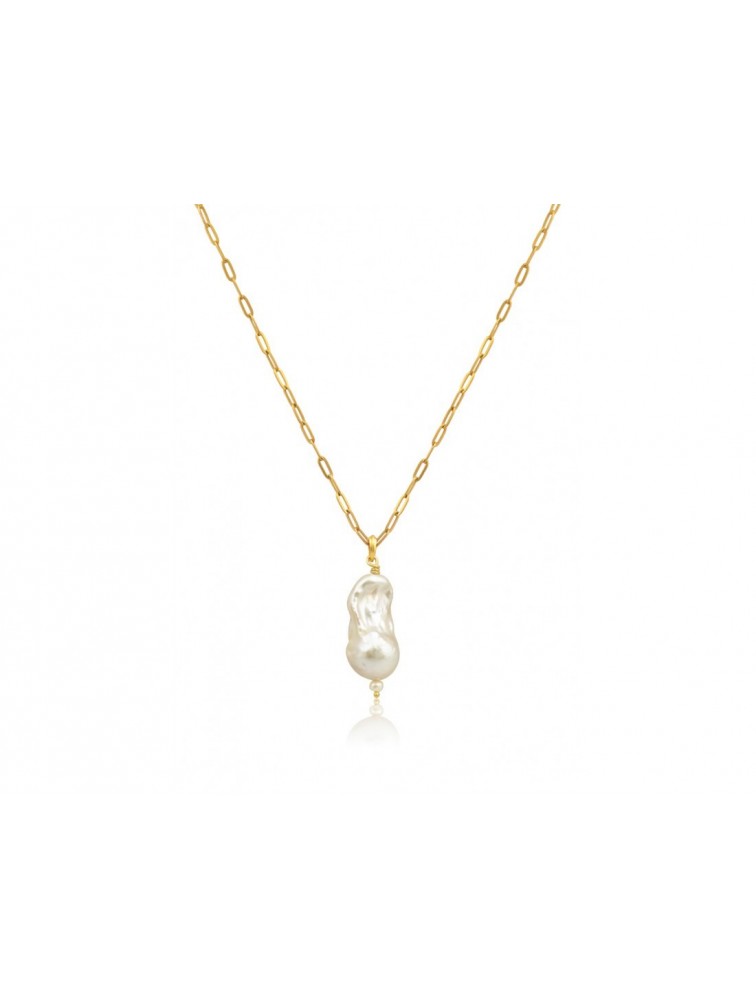 MÉRBABE Aura Necklace 24K Gold Plated Stainless Steel