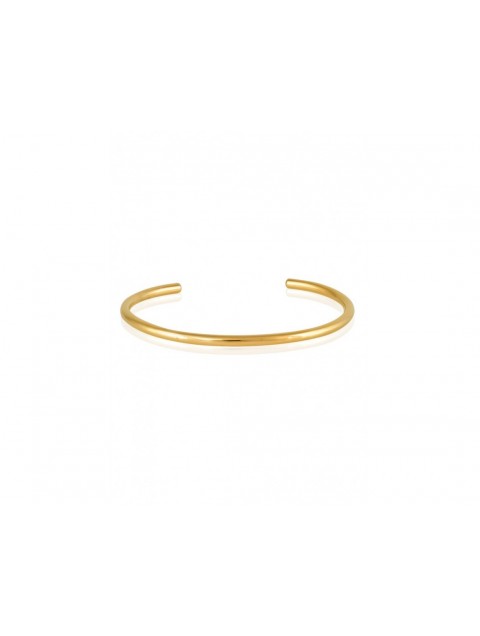 MÉRBABE Carla Cuff Bracelet 24K Gold Plated Steel Βραχιόλι από 24K Επιχρυσωμένο Ατσάλι