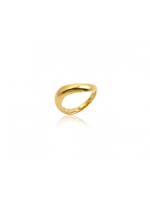 MÉRBABE Carmo Ring 24K Premium Gold Plated Stainless Steel 24K Δαχτυλίδι από Επιχρυσωμένο Ατσάλι