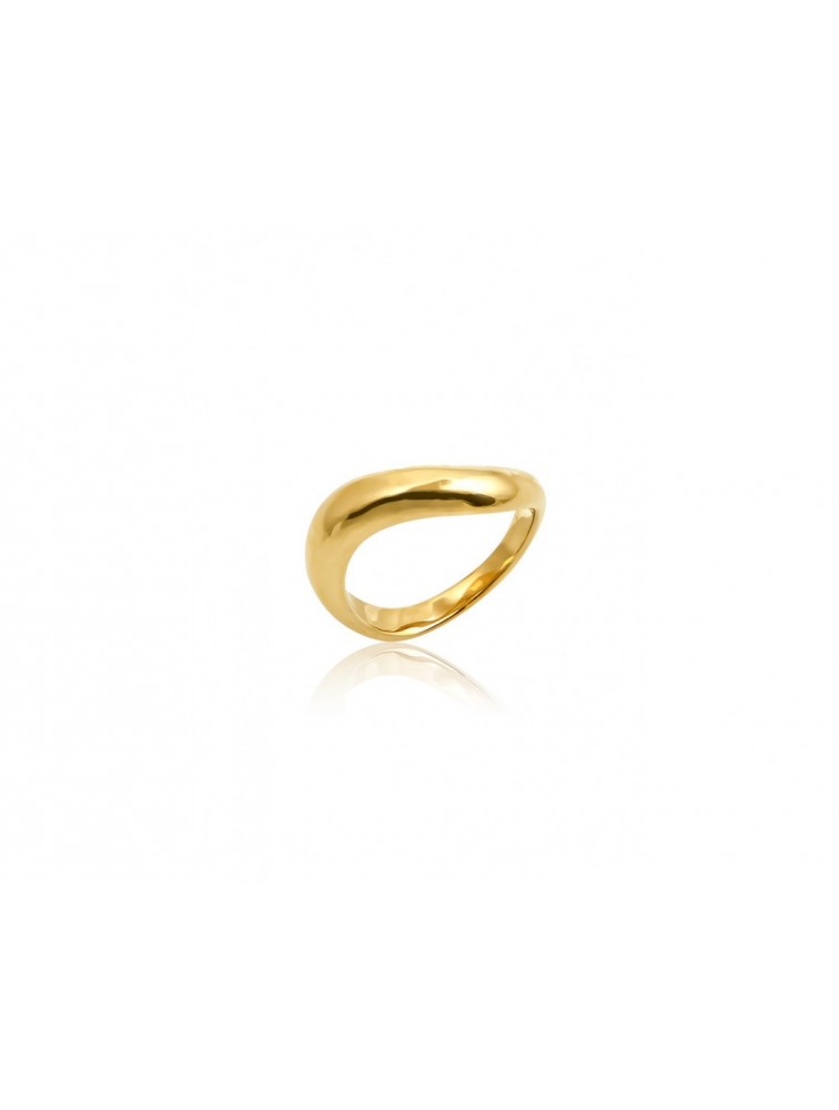 MÉRBABE Carmo Ring 24K Premium Gold Plated Stainless Steel 24K Δαχτυλίδι από Επιχρυσωμένο Ατσάλι