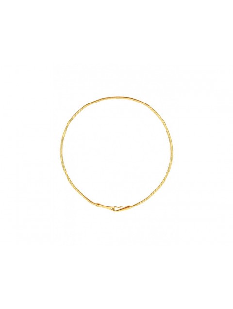 MÉRBABE Elya Form Chain Necklace 24K Gold Plated Stainless Steel 24K Επίχρυσωμένο Ατσάλινο Κολιέ