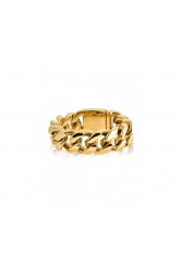 MÉRBABE Harper Luxury Gold Chain Bracelet 24K Gold Plated Steel Βραχιόλι από 24K Επιχρυσωμένο Ατσάλι