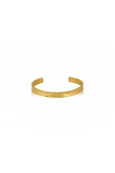 MÉRBABE Megan Cuff Bracelet 24K Gold Premium Gold Plated Steel Bracelet