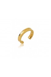 MÉRBABE Megan Ring 24K Gold Χρυσό Δαχτυλίδι από Premium Επίχρυσο Ατσάλι