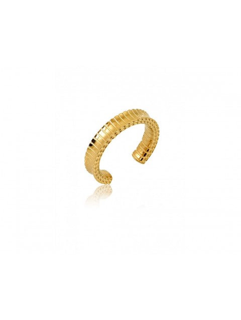 MÉRBABE Megan Ring 24K Gold Premium Gold Plated Steel Ring