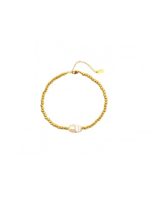 MÉRBABE Naya Necklace 24K Gold Plated Stainless Steel 24K Επίχρυσωμένο Ατσάλινο Κολιέ