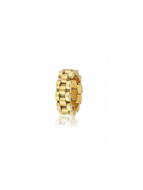 MÉRBABE Presley Ring 24K Gold Premium Gold Plated Steel Ring
