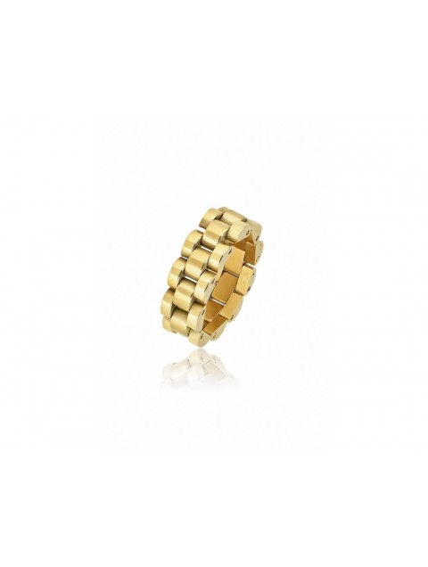 MÉRBABE Presley Ring 24K Gold Premium Gold Plated Steel Ring