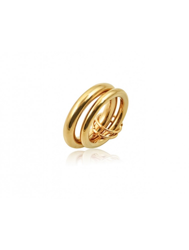 MÉRBABE Raylin 24K Premium Gold Plated Stainless Steel 24K Δαχτυλίδι από Επιχρυσωμένο Ατσάλι