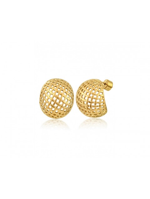 MÉRBABE Rhea Earrings  24K Gold Χρυσά Σκουλαρίκια Από Premium Επίχρυσο Ατσάλι