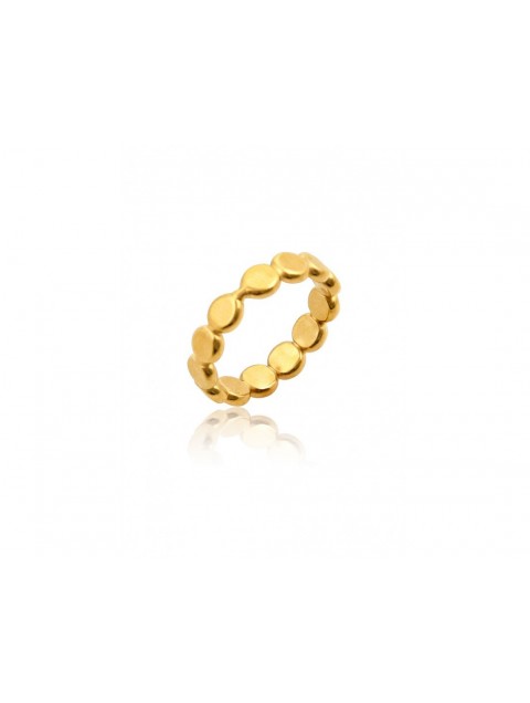 MÉRBABE Sheen Ring 24K Premium Gold Plated Stainless Steel