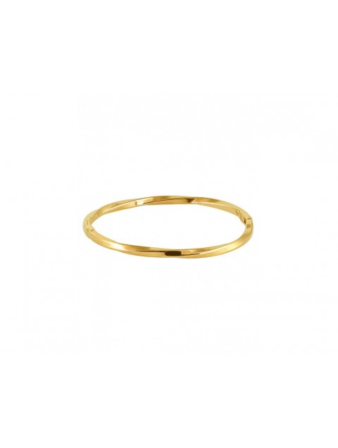 MÉRBABE Vanessa Bangle Bracelet 24K Gold Premium Gold Plated Steel Bracelet