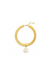 MÉRBABE Veil Necklace 24K Gold Plated Stainless Steel