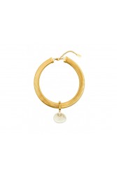 MÉRBABE Veil Necklace 24K Gold Plated Stainless Steel