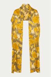 NIDODILEDA Verity Shawl Printed Mustard