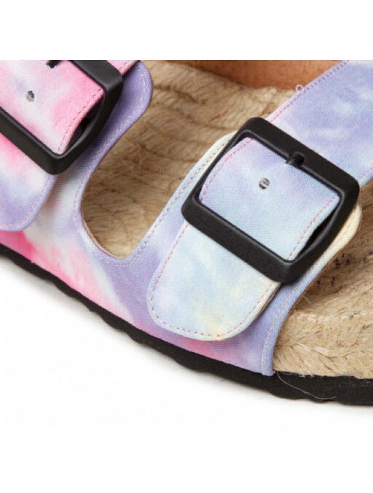 MANEBÌ Tie dye ντένιμ nordic γυναικεία σανδάλια