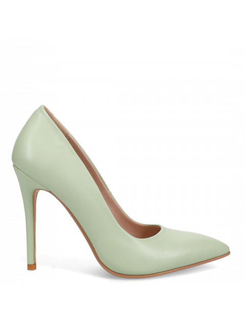 MIGATO Green pointed women's heels