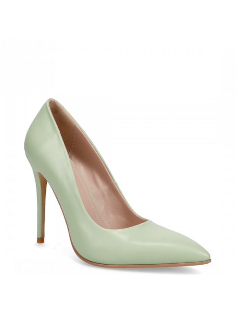 MIGATO Green pointed women's heels