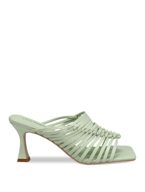 LAURA BIAGIOTTI Green women's mules LAURA BIAGIOTTI Green women's mules