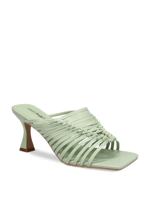 LAURA BIAGIOTTI Green women's mules LAURA BIAGIOTTI Green women's mules