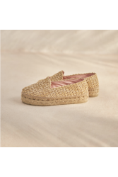MANEBÌ Yucatan - Raffia Net women's espadrilles
