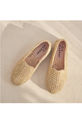 MANEBÌ Yucatan - Raffia Net women's espadrilles