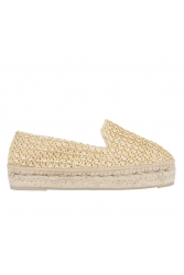 MANEBÌ Yucatan - Raffia Net women's espadrilles