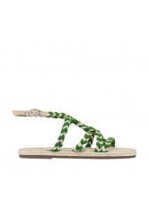 MANEBÌ Rope women's sandals- Yucatan - Green